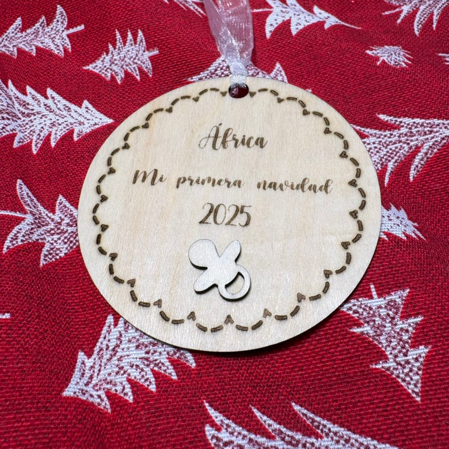Bola primera navidad