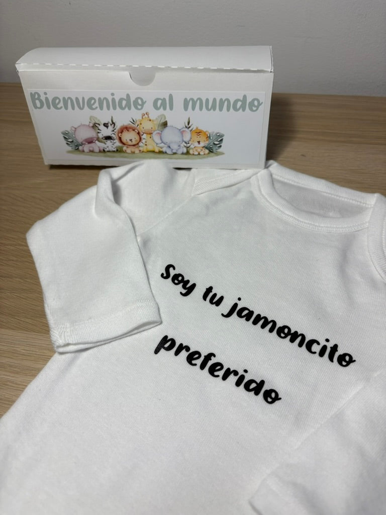 Body bebe personalizado a mano