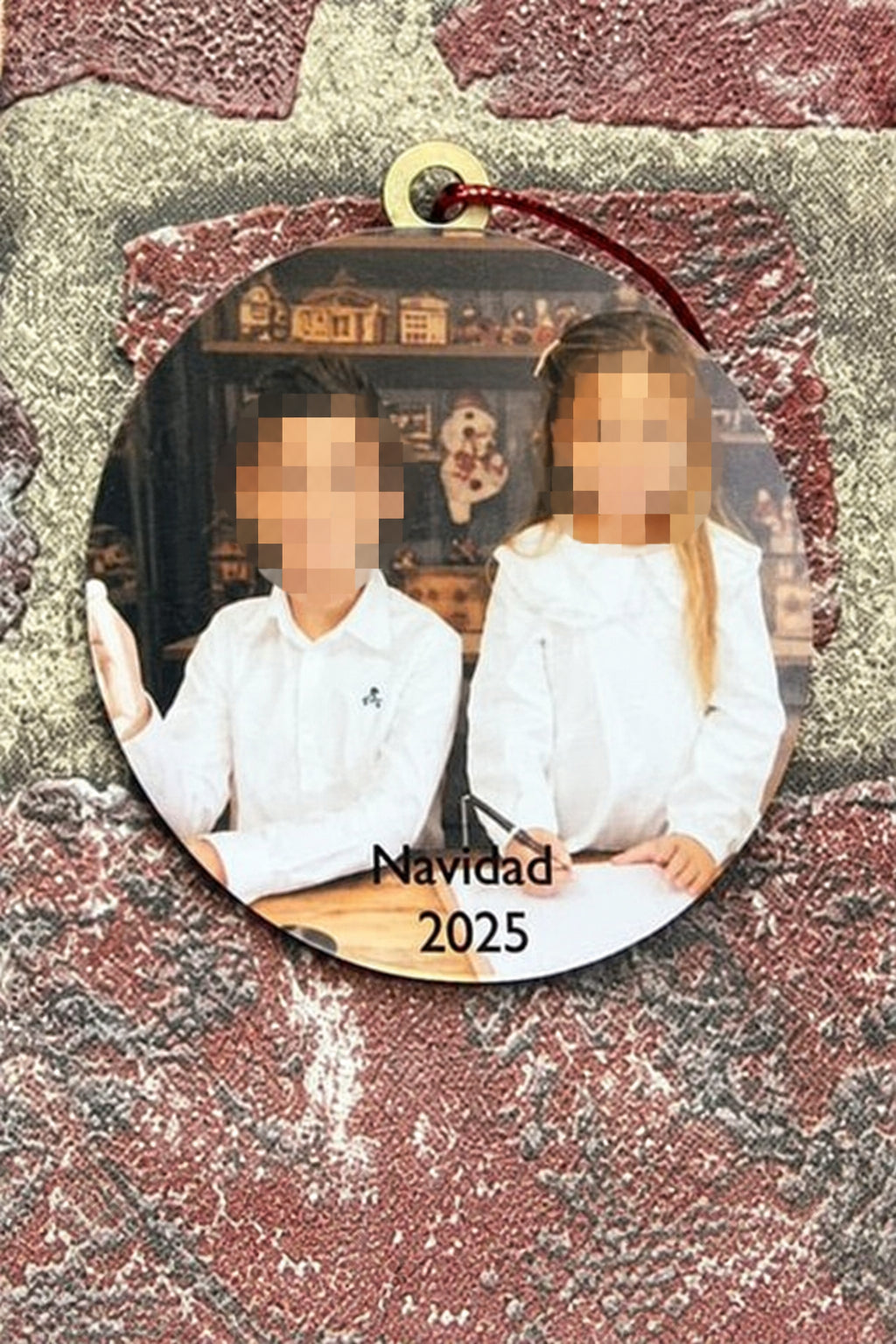 Bola Navidad con foto