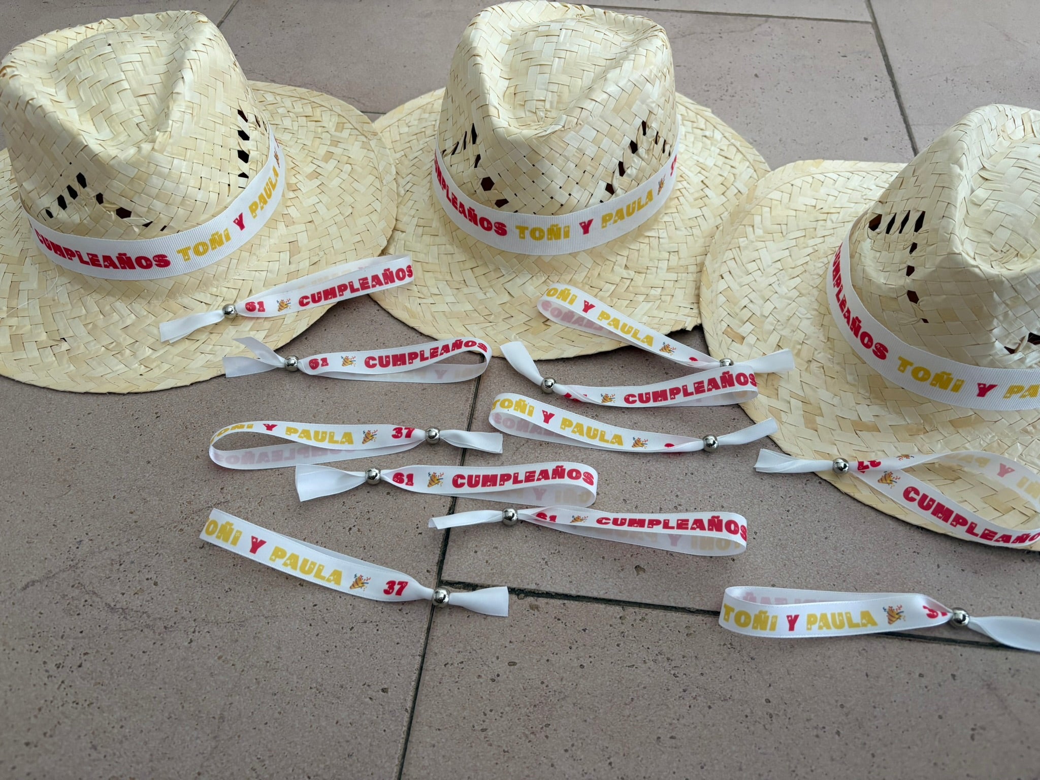 Pulseras personalizadas