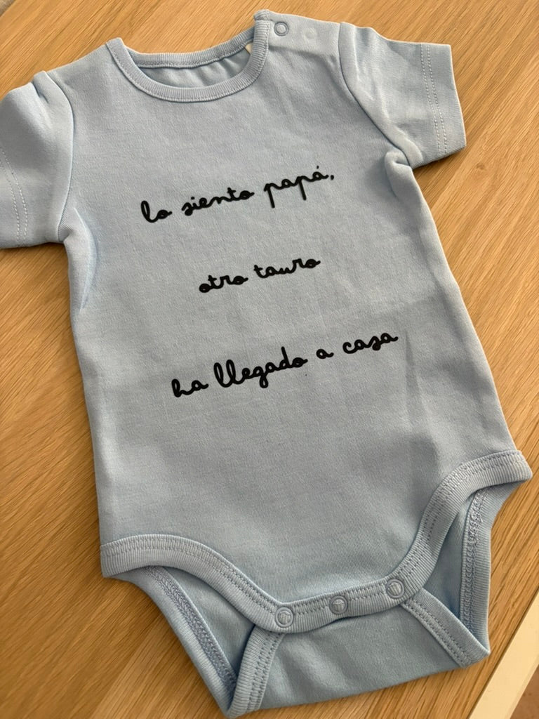 Body bebe personalizado a mano