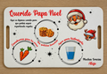 Bandeja Papá Noel personalizada
