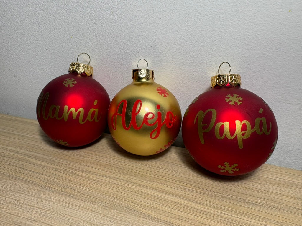 Bola Navidad personalizada