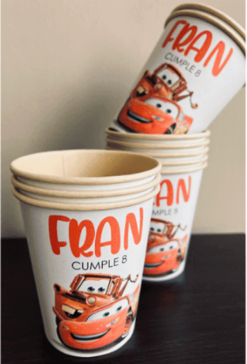 Vasos personalizables