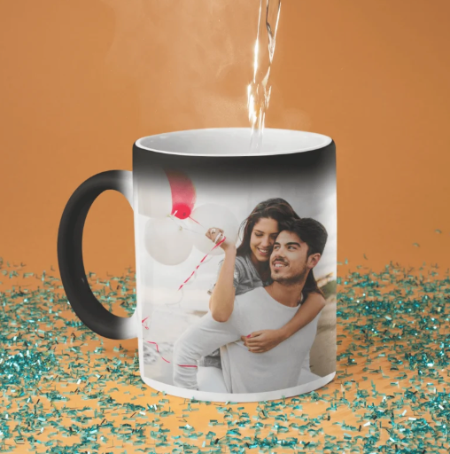 Taza mágica personalizable