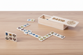 Dominó de madera para niños