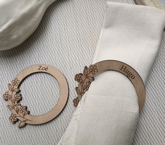 Marcasitios de madera personalizado