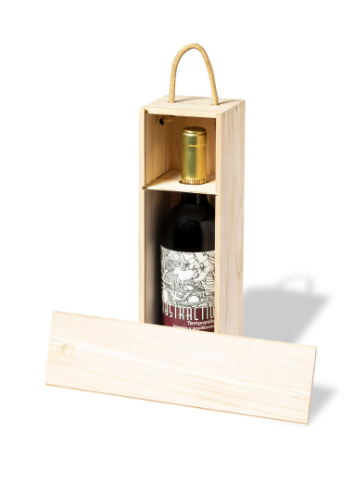 Caja de vino personalizada