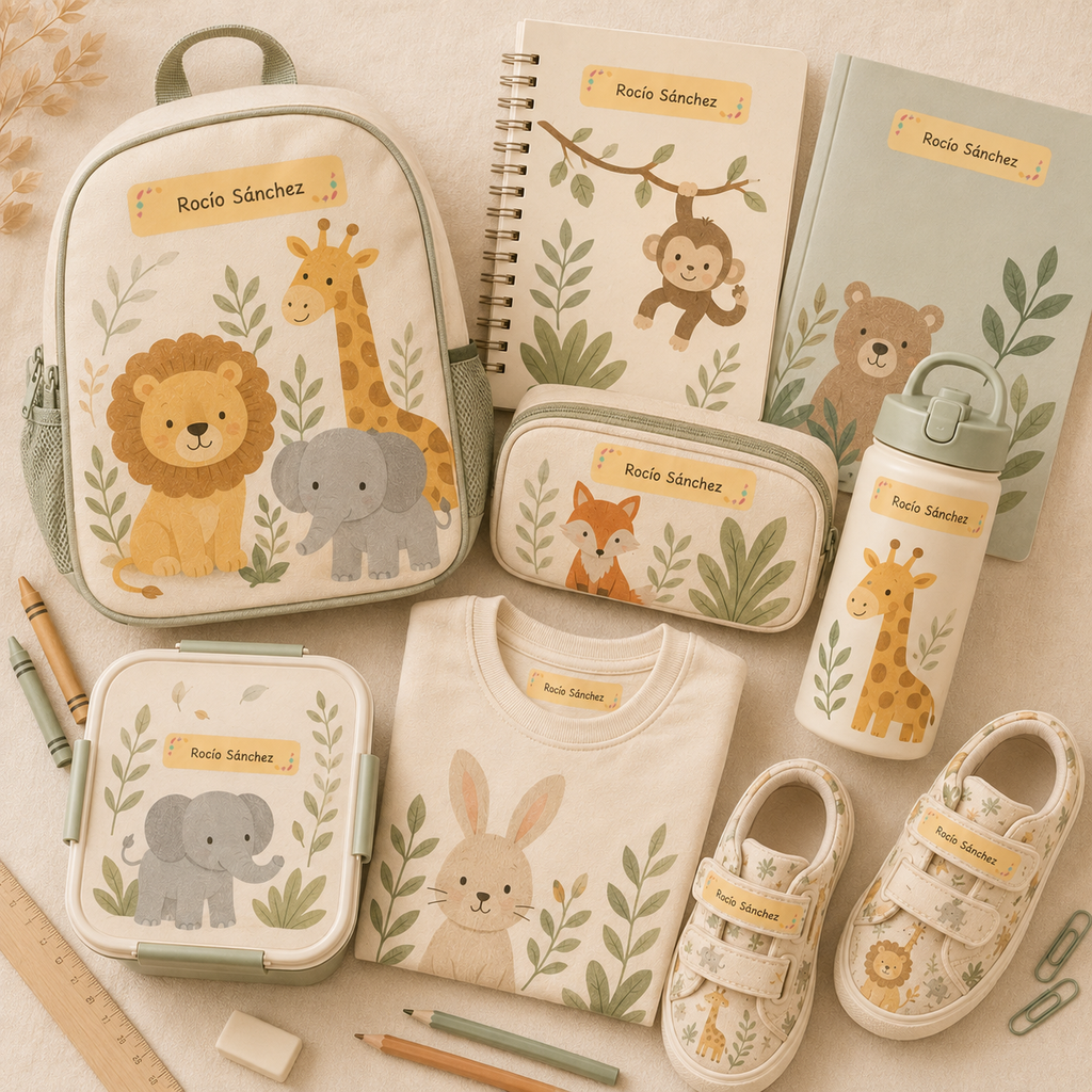 Pack etiquetas - Infantil