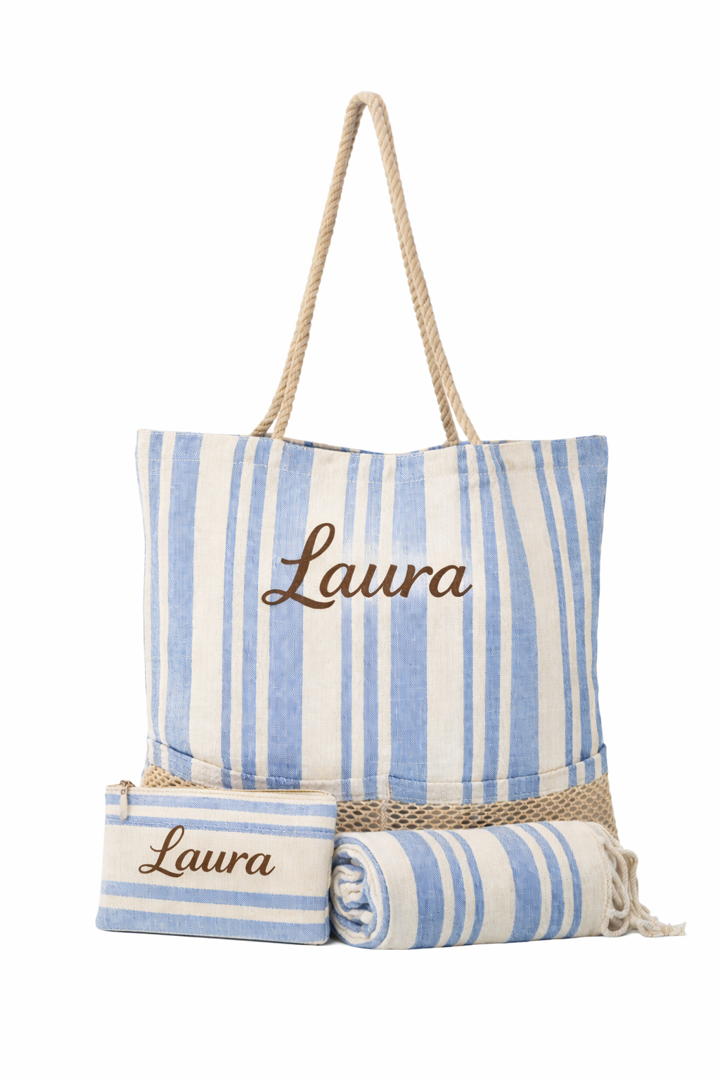 Bolso personalizado con pareo