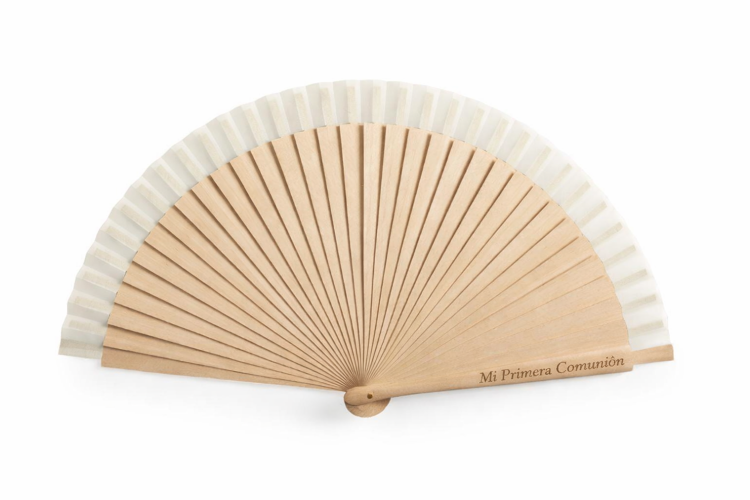 Abanico madera personalizado