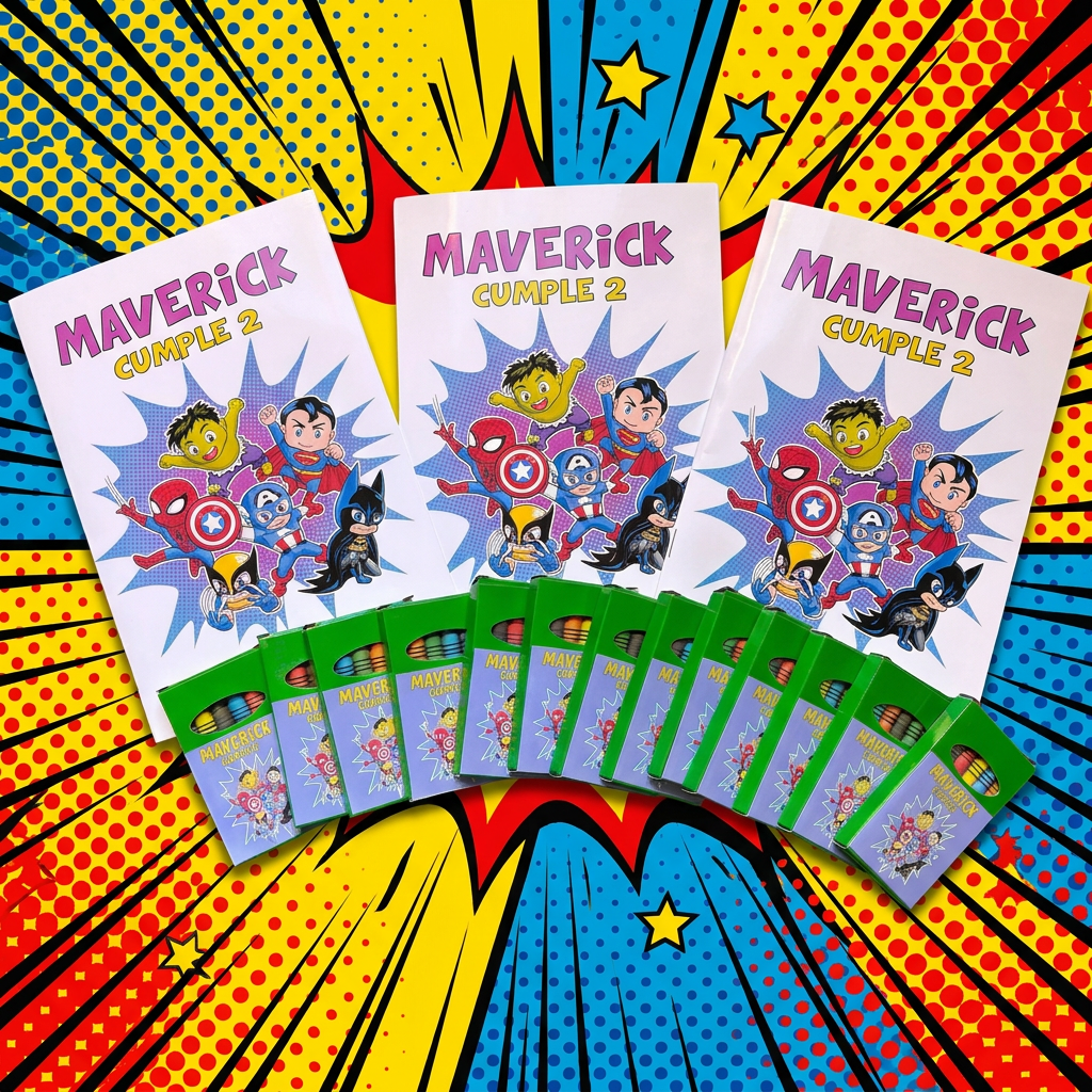 Libros con ceras personalizado