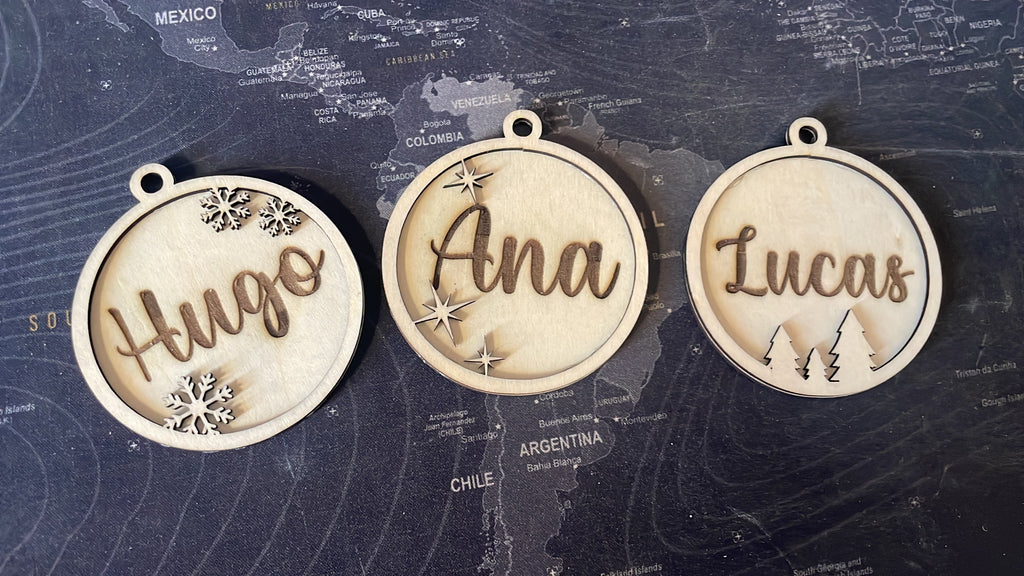 Bola navidad personalizada