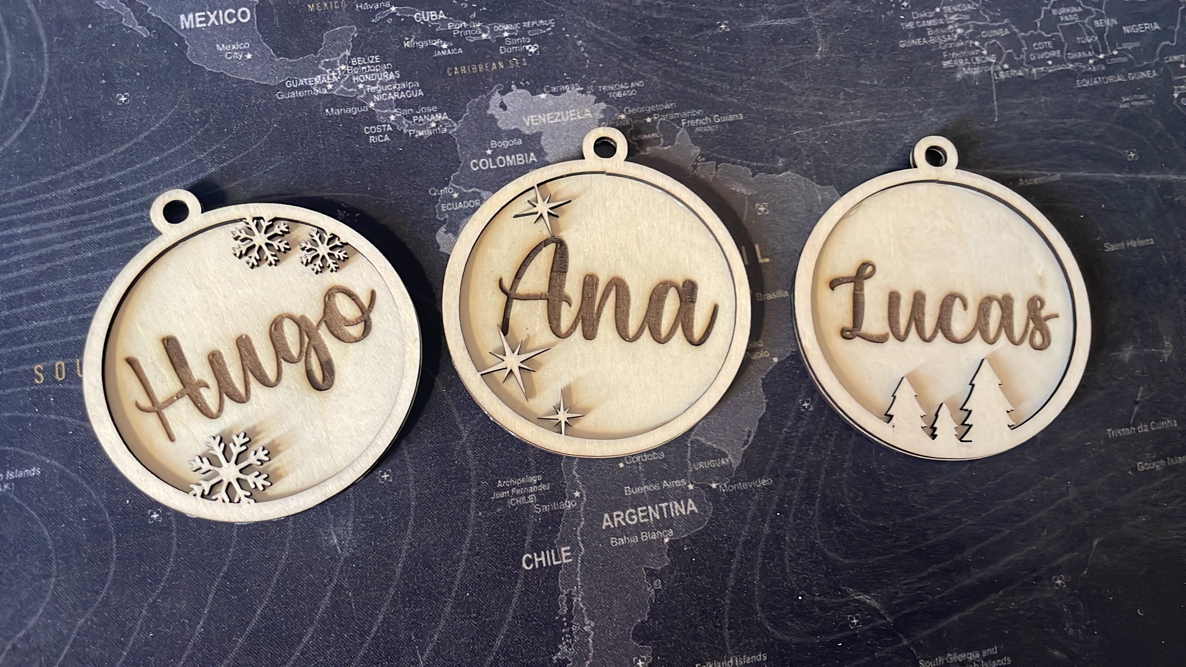 Bola navidad personalizada