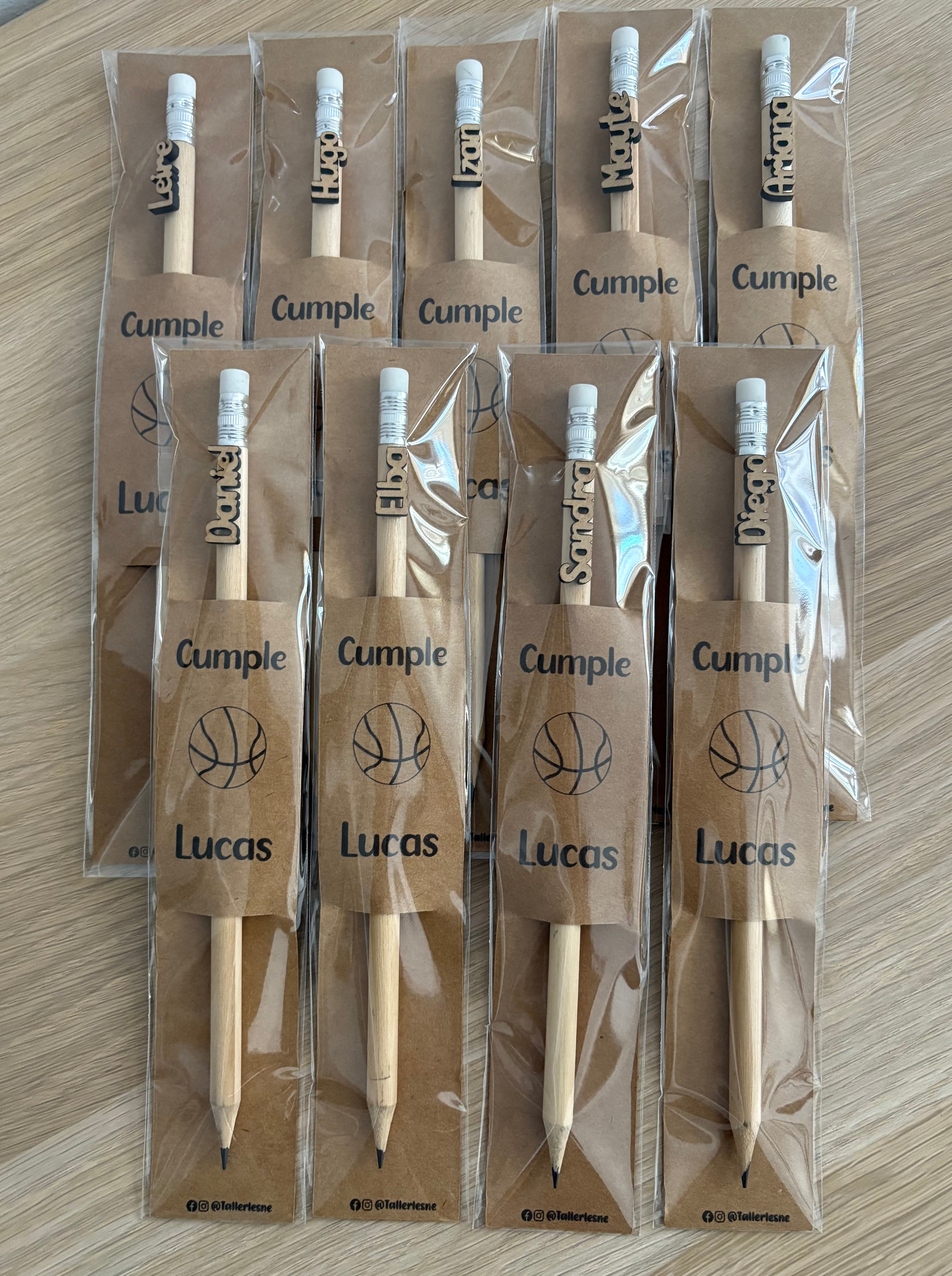 Lápiz con nombre personalizado