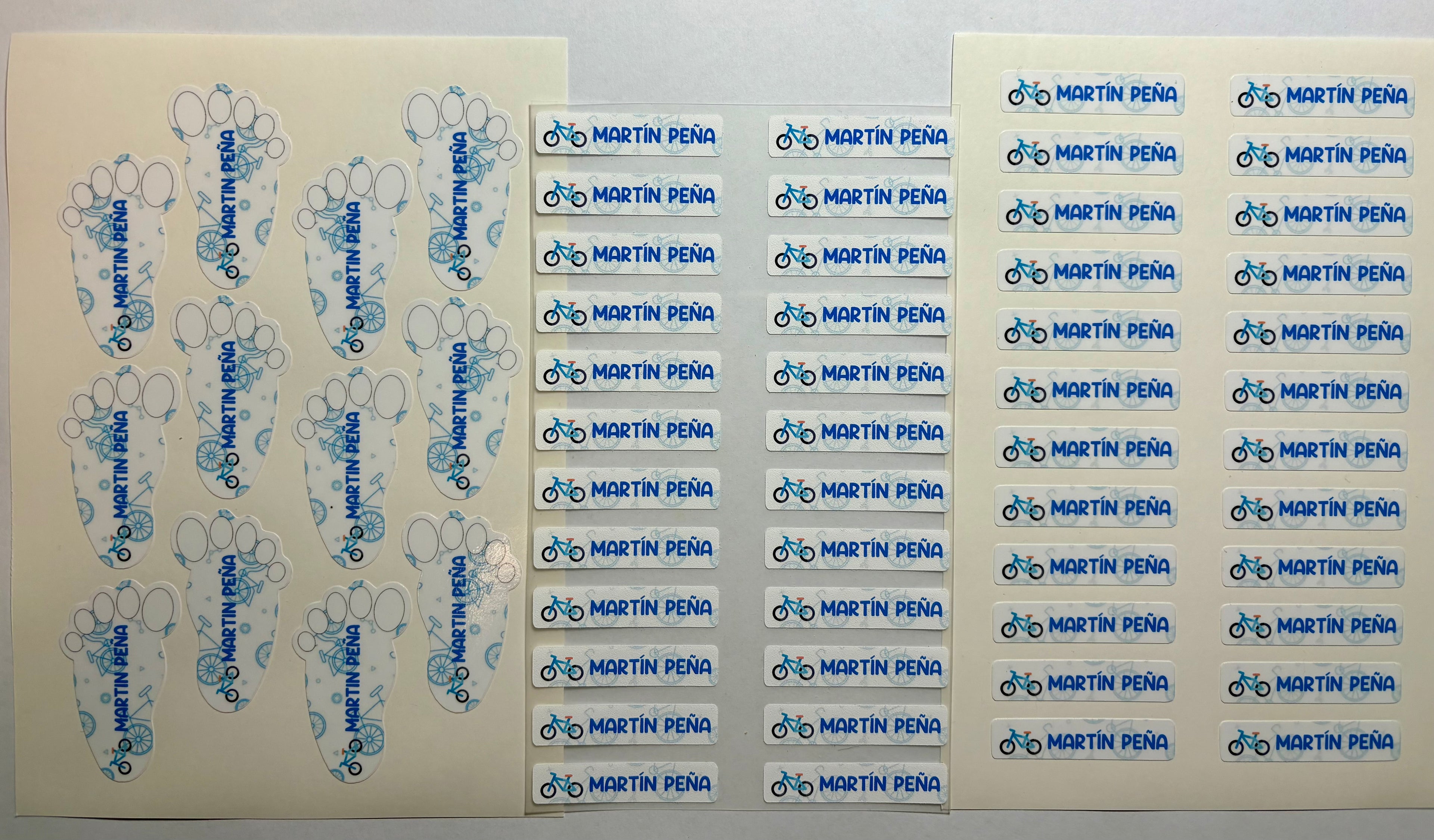 Pack etiquetas - Infantil