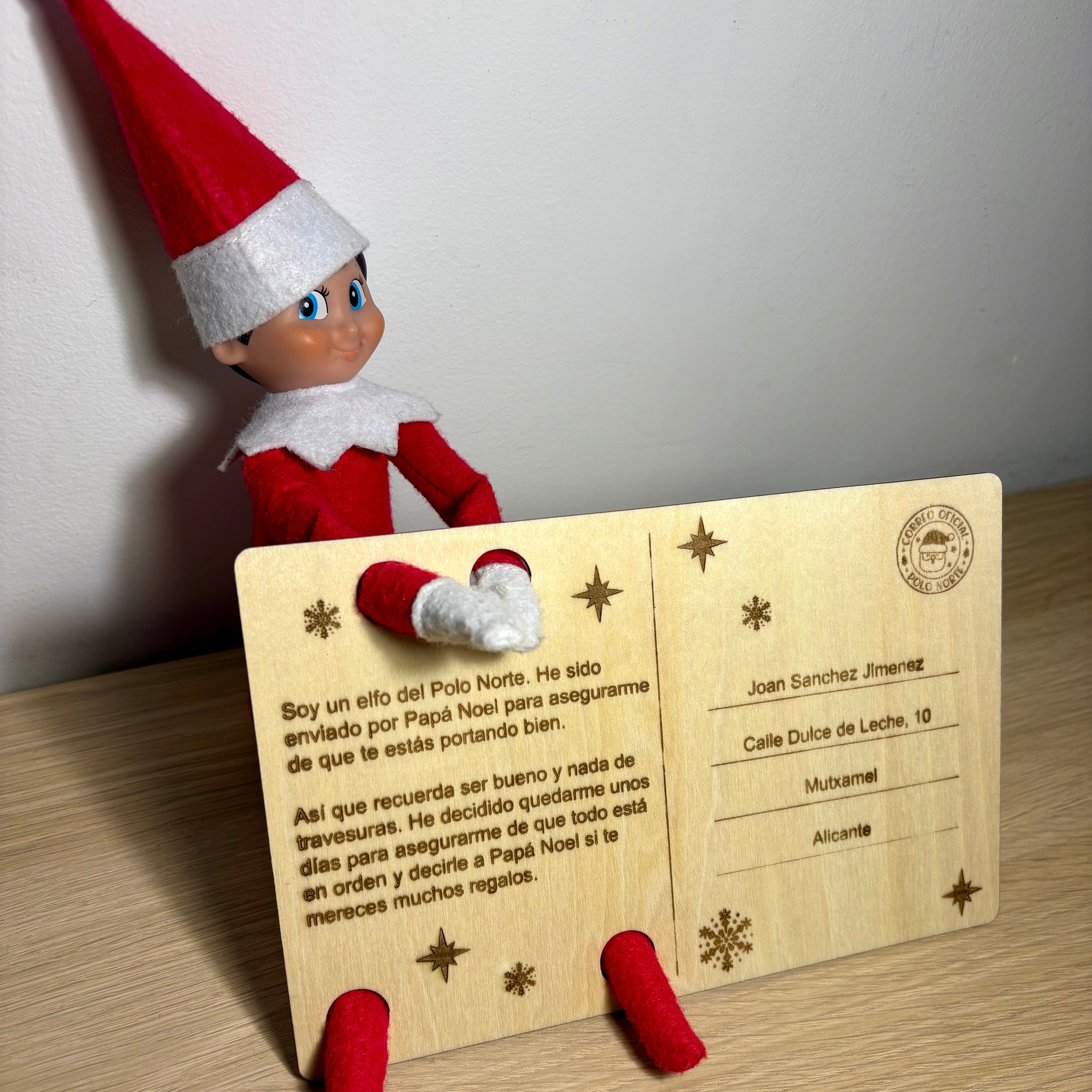 Carta llegada Elfo
