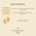 Pack etiquetas - Infantil