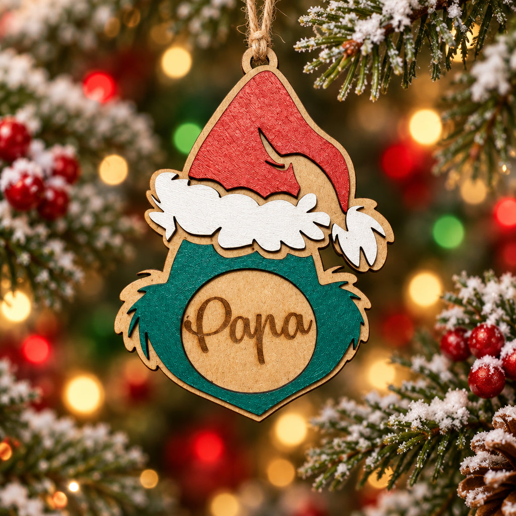 Bola navidad Grinch