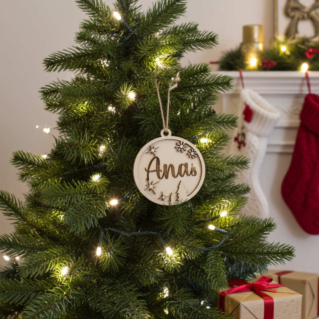 Bola navidad personalizada