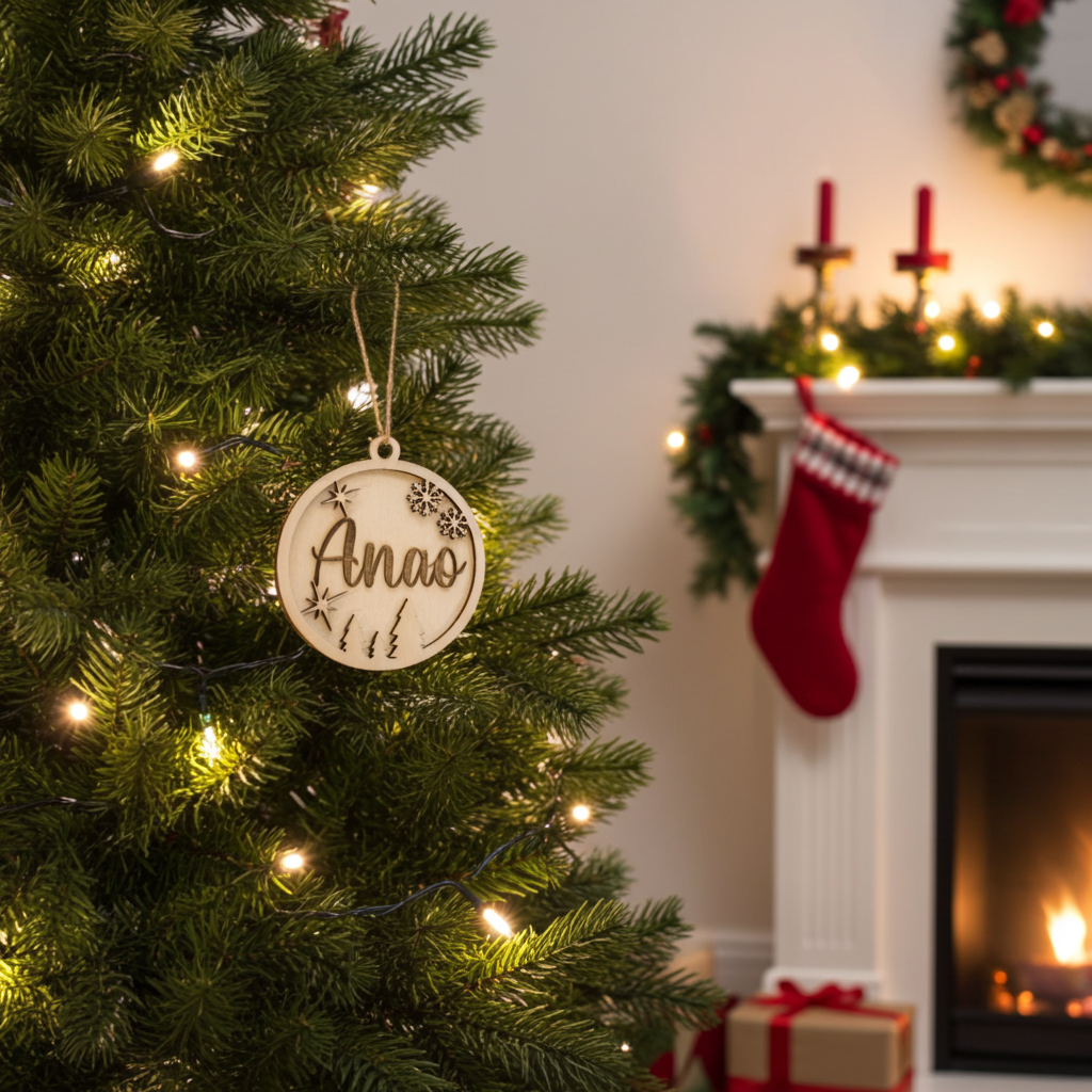 Bola navidad personalizada